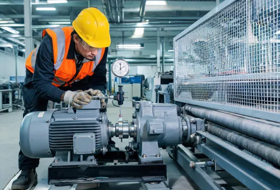 Motor coupling alignment